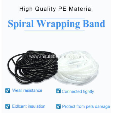 Cable Used Electric PE Spiral Wrapping Tubes